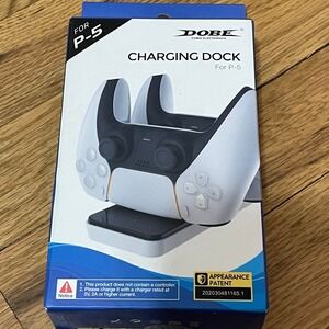 DOBE Charging Dock For PS5 Controller Wireless Charger Station NIB
